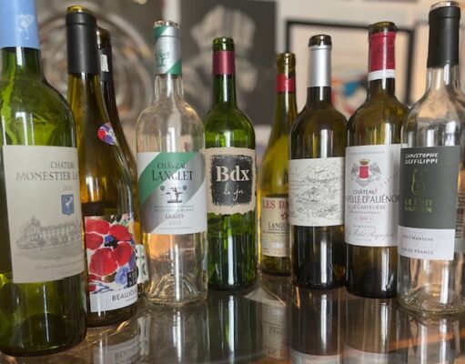 3 blancs et 9 rouges de plaisir (de 7,50 € à 17,50 €)