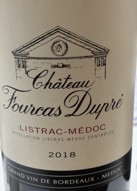 Château Fourcas Dupré 2018